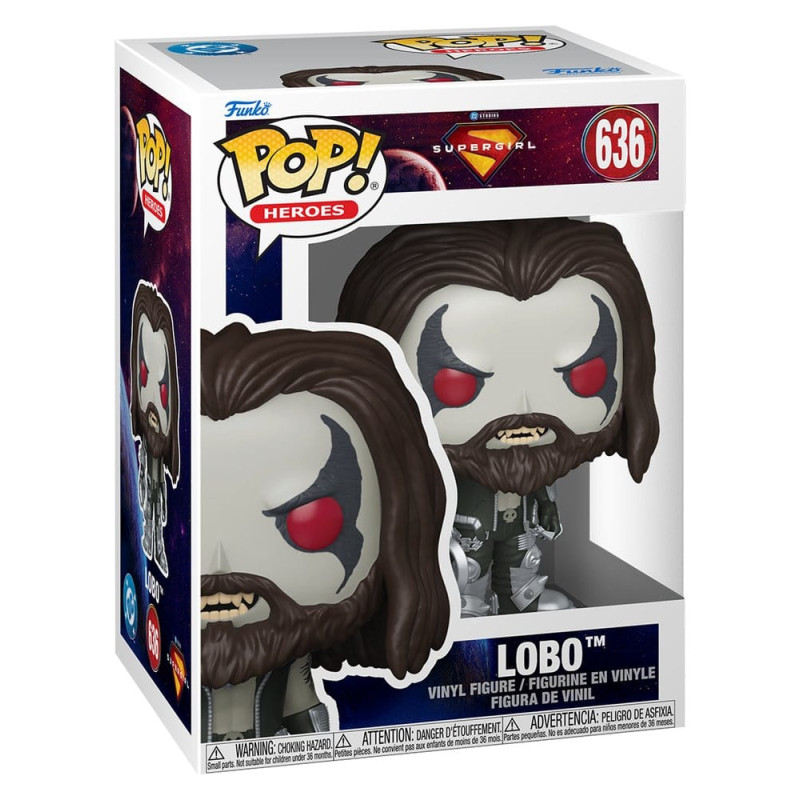 LOBO SUPERGIRL 2026 POP HEROES VINYL FIGURINE 9 CM