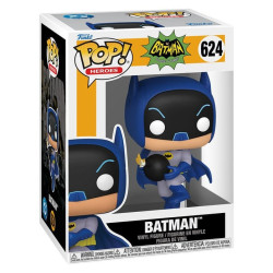BATMAN 66 WITH BOMB DC COMICS POP HEROES VINYL FIGURINE 9 CM