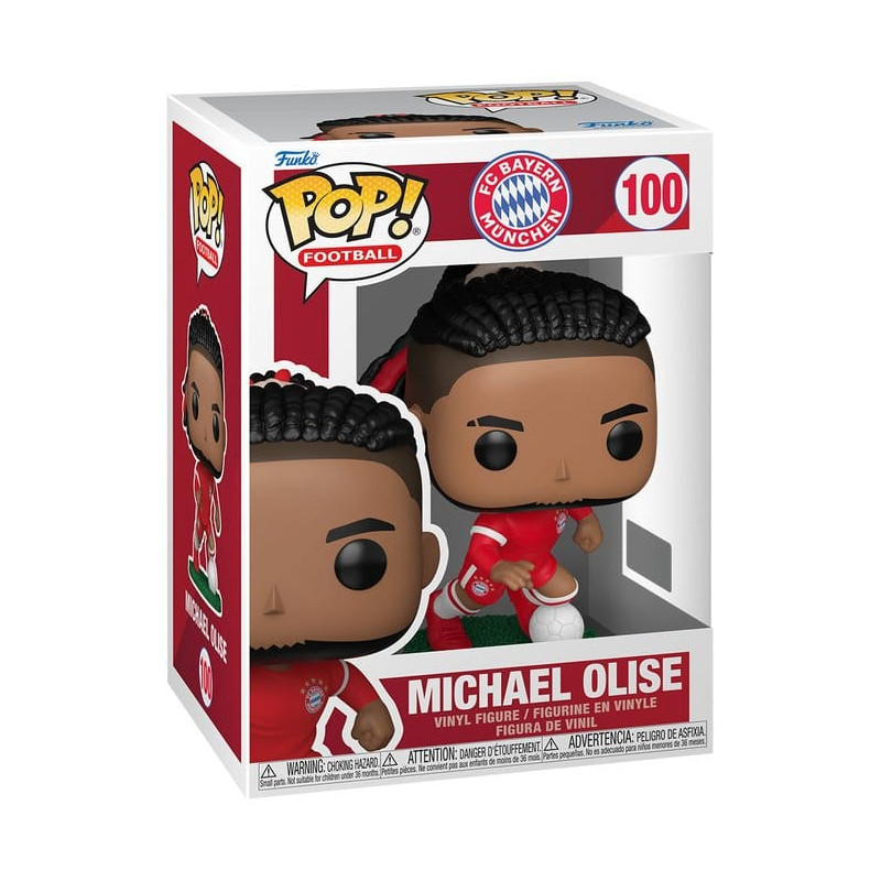 MICHAEL OLISE FOOTBALL FC BAYERN MUNICH VINYL FIGURINE 9 CM