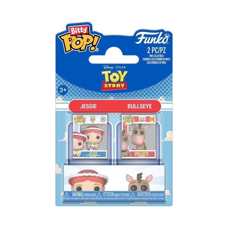 JESSIE ET BULLSEYE TOY STORY 5 BITTY POP VINYL FIGURINE 2 CM