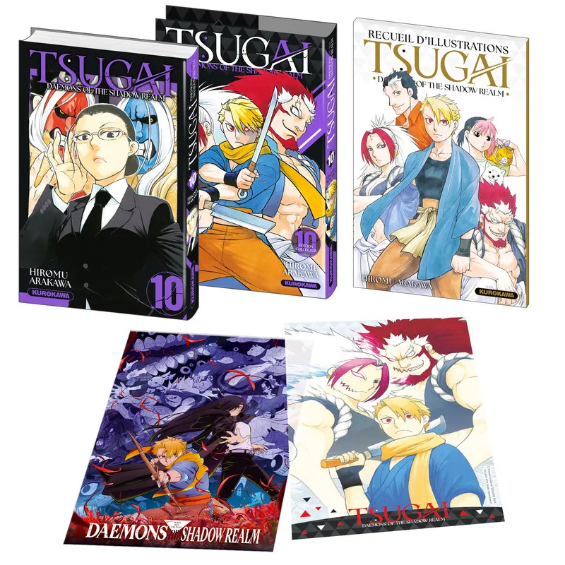 TSUGAI DAEMONS OF THE SHADOW REALM TOME 10 COLLECTOR