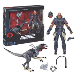 PROFESSOR ROTTCLAW AND COBRA DEINONYCHUS 2 PACK GI JOE CLASSIFIED 196 FIGURINE 15 CM