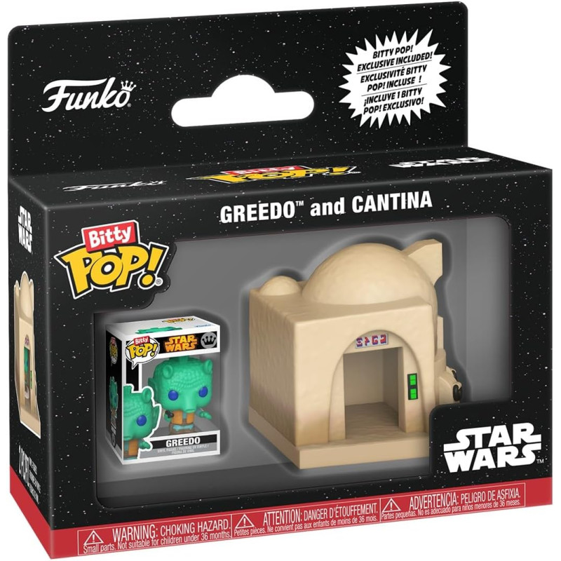 GREEDO CANTINA BITTY POP TOWNS VINYL FIGURINE 2 CM