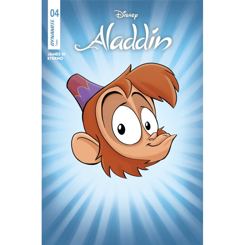 ALADDIN 4 CVR D CARTOON HEAD VAR