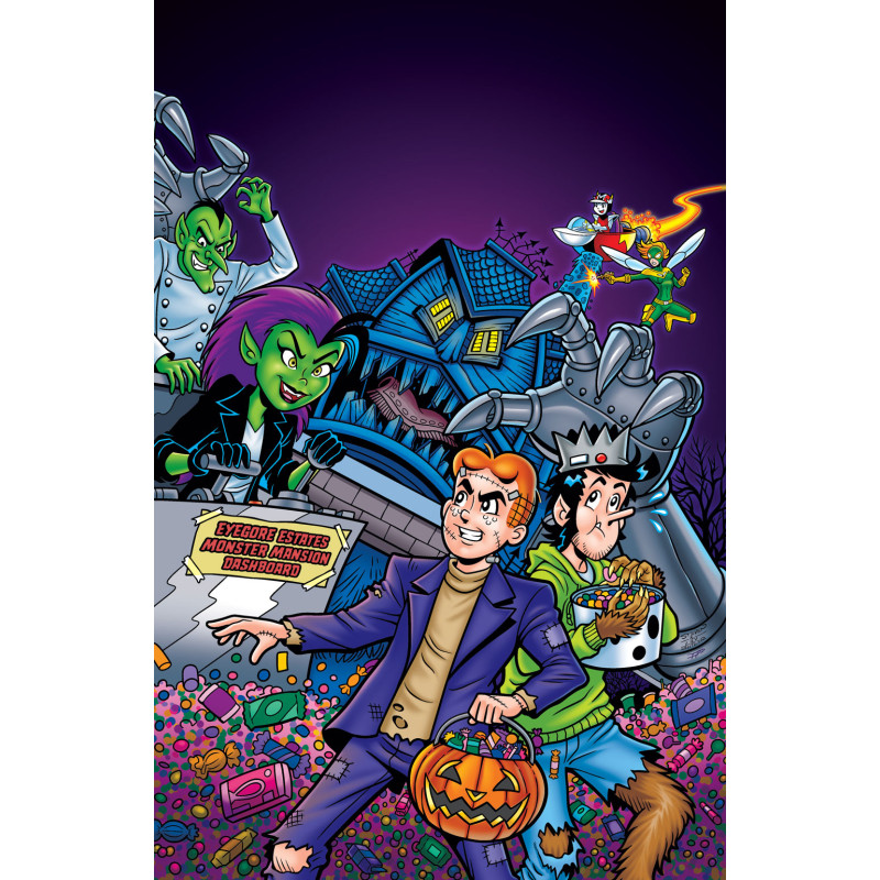 ARCHIES HALLOWEEN SPECTACULAR (ONE SHOT) CVR D STEVEN BUTLER LILY BUTLER FOIL FULL ART VAR