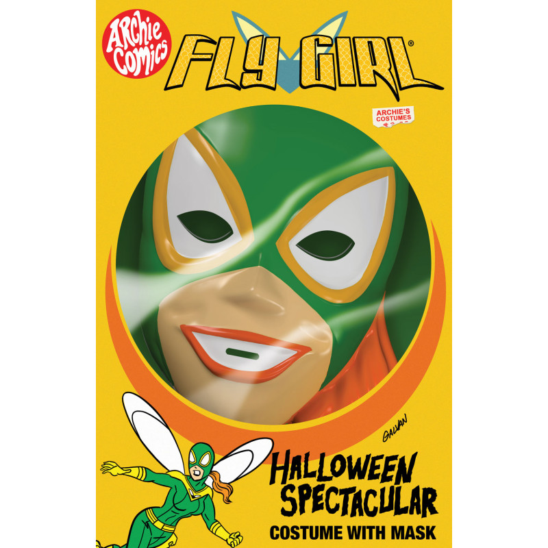 ARCHIES HALLOWEEN SPECTACULAR (ONE SHOT) CVR F BILL GALVAN FOIL FLY-GIRL MASK VAR
