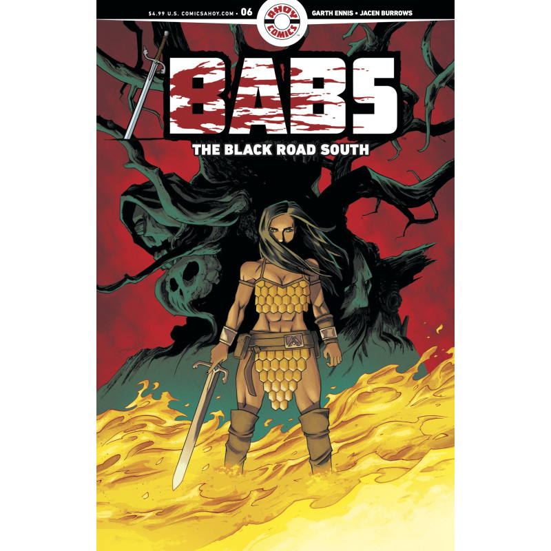 BABS THE BLACK ROAD SOUTH 6 (OF 6) CVR B 3 COPY DECLAN SHALVEY UNLOCK VAR Previously Solicited