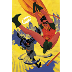 BATMAN & ROBIN YEAR ONE DYNAMIC DUOS 2 (OF 12) CVR B DAVID TALASKI CARD STOCK VAR