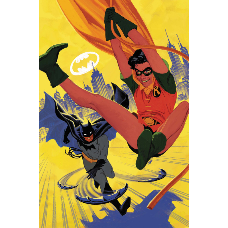 BATMAN & ROBIN YEAR ONE DYNAMIC DUOS 2 (OF 12) CVR B DAVID TALASKI CARD STOCK VAR