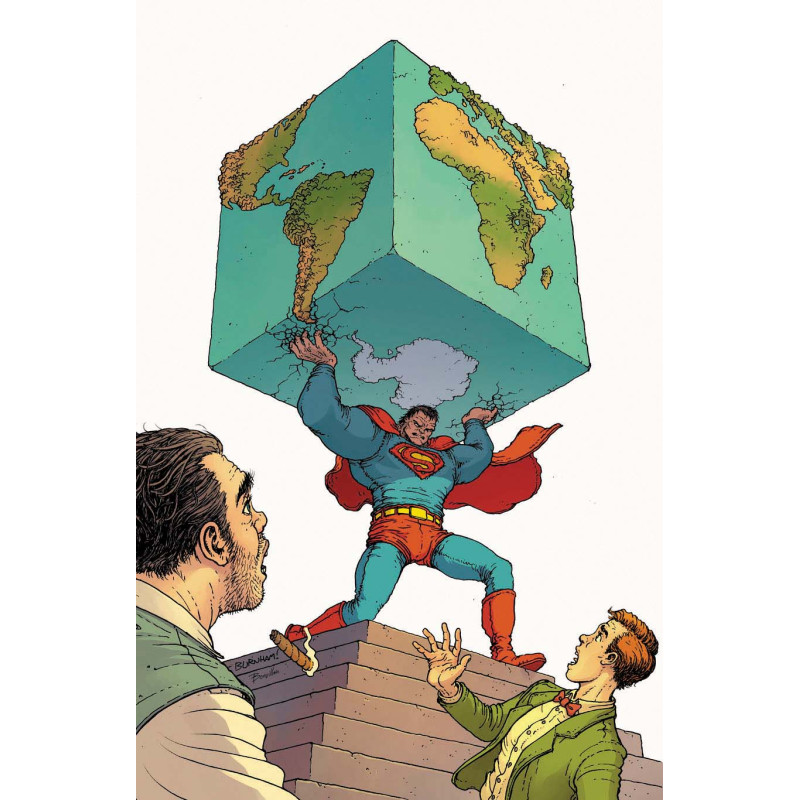 BIZARRO YEAR NONE 3 (OF 4) CVR B CHRIS BURNHAM CARD STOCK VAR