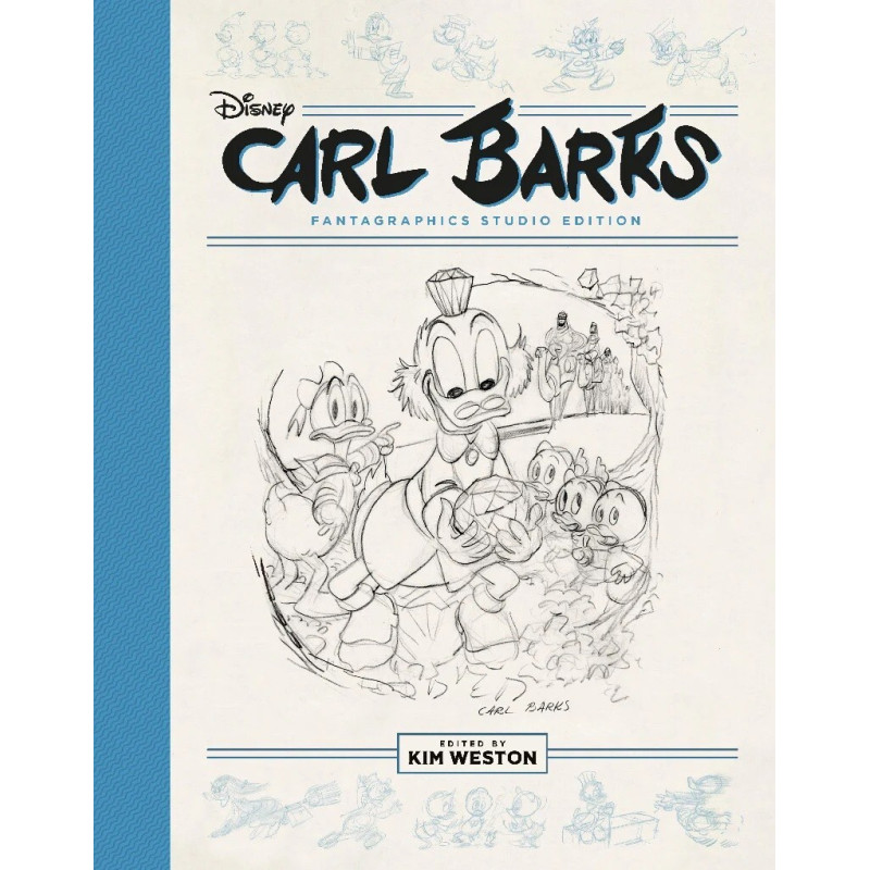 CARL BARKS PENCILS AND STORYBOARDS HC KING SCROOGE THE FIRST AND OTHER STORIES THE FANTAGRAPHICS STUDIO EDITION