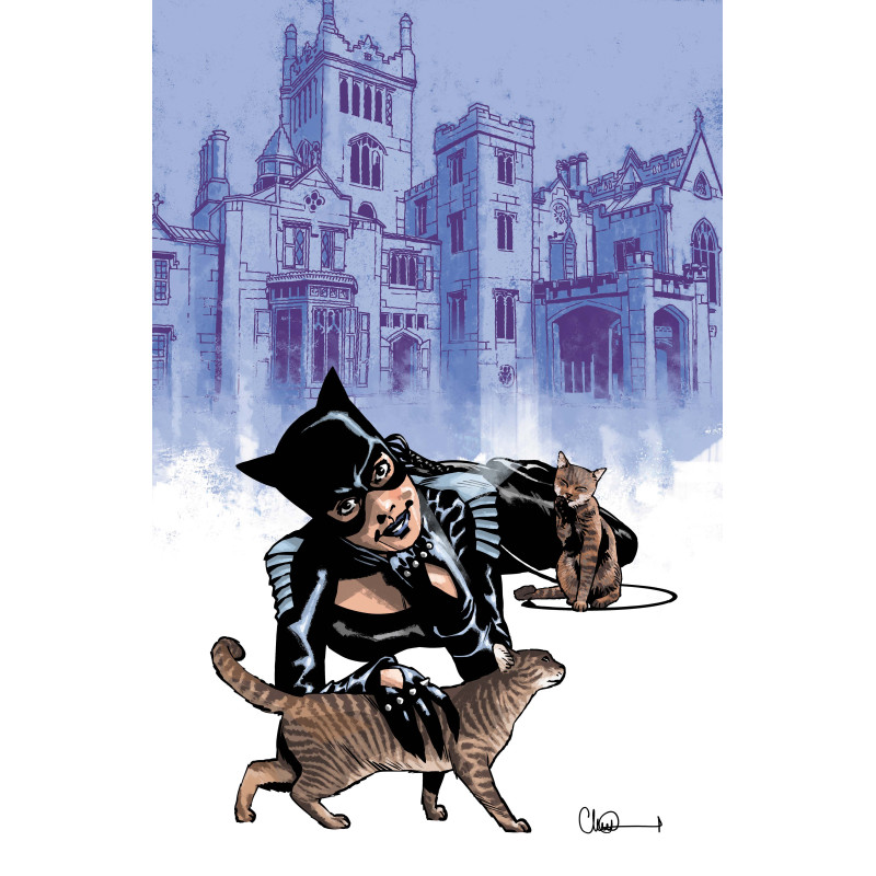 CATWOMAN 91 CVR C CHARLIE ADLARD CARD STOCK VAR (BATMAN BAD SEEDS)