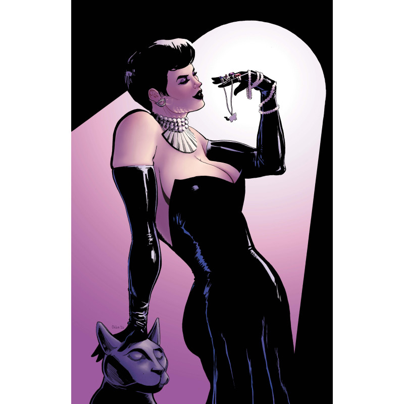 CATWOMAN 91 CVR D CHLOE BRAILSFORD CARD STOCK VAR (BATMAN BAD SEEDS)