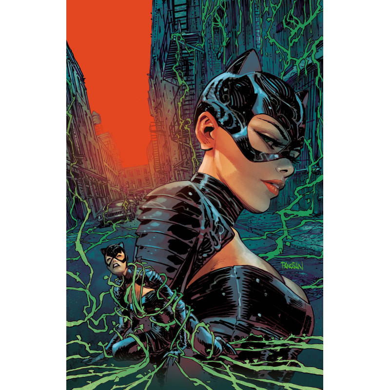 CATWOMAN 91 CVR E DAN PANOSIAN BAD SEEDS SPOT FOIL VAR (BATMAN BAD SEEDS)