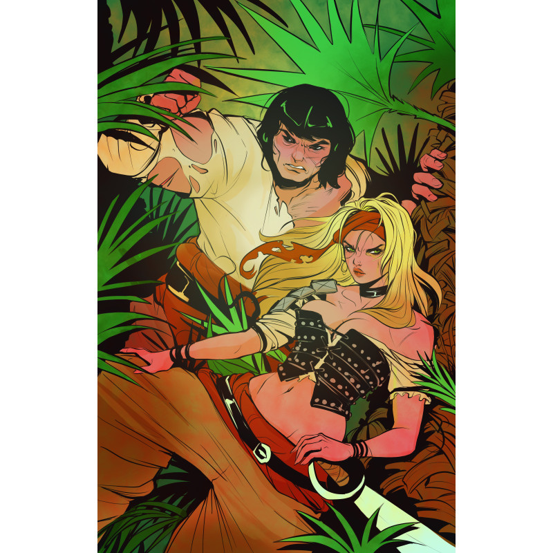 CONAN THE BARBARIAN 35 CVR G ASHLEIGH IZIENICKI VIRGIN CARDSTOCK VAR (MR)