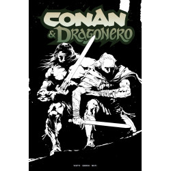 CONAN THE BARBARIAN AND DRAGONERO 5 (OF 7) CVR D STEVAN SUBIC INKS VAR