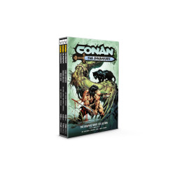 CONAN THE BARBARIAN HC VOL 04-06 SLIPCASE SET REGULAR EDITION ROBERTO DE LA TORRE (MR)
