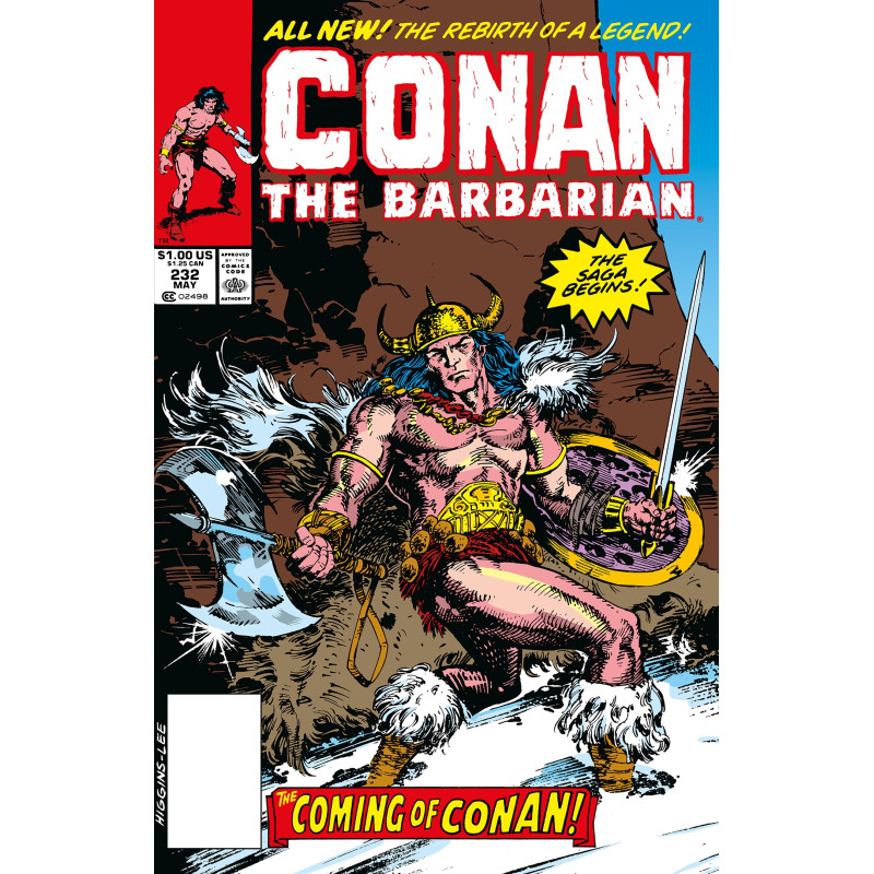 CONAN THE BARBARIAN THE ORIGINAL COMICS OMNIBUS HC VOL 09 REGULAR EDITION MICHAEL HIGGINS (MR)