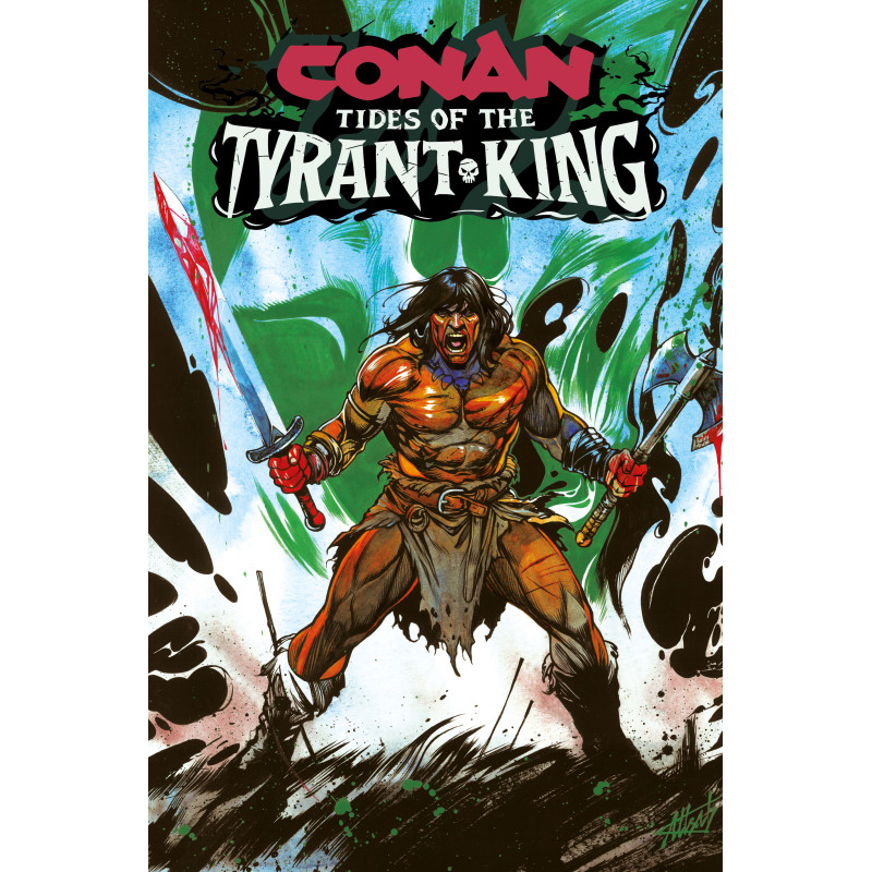 CONAN THE BARBARIAN TIDES OF THE TYRANT KING 1 (OF 4) CVR B UTSAB CHATTERJEE VAR (MR)