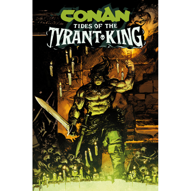 CONAN THE BARBARIAN TIDES OF THE TYRANT KING 1 (OF 4) CVR C GERARDO ZAFFINO VAR (MR)