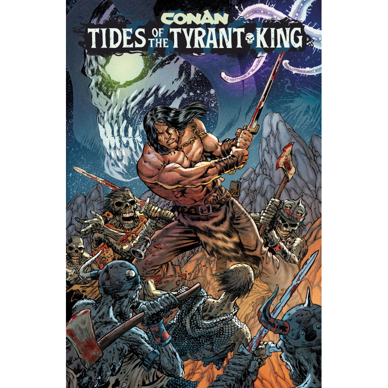 CONAN THE BARBARIAN TIDES OF THE TYRANT KING 1 (OF 4) CVR D JESUS MERINO VAR (MR)