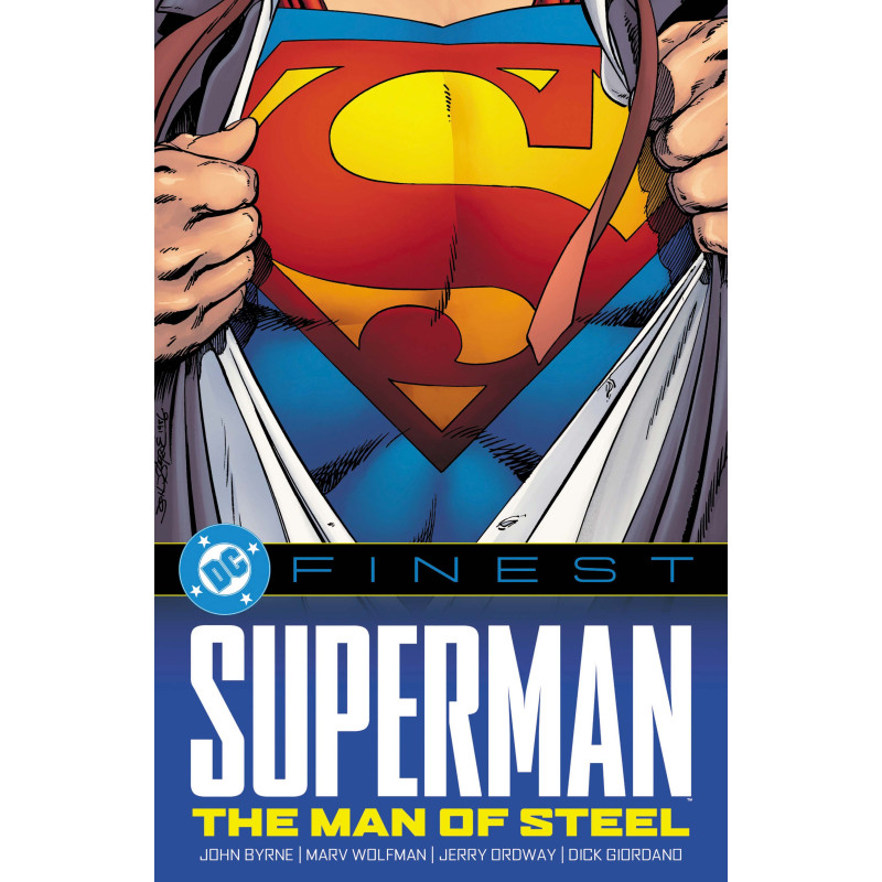 DC FINEST SUPERMAN THE MAN OF STEEL TP