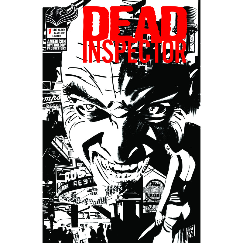 DEAD INSPECTOR 1 (OF 2) CVR C SIMONE GUGLIELMINI VAR Limited to only 350 copies. Allocations may occur.