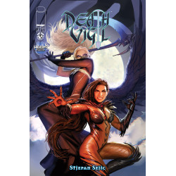 DEATH VIGIL (2026) 2 (OF 6) CVR B STJEPAN SEJIC WITCHBLADE TEAM UP VAR (MR)