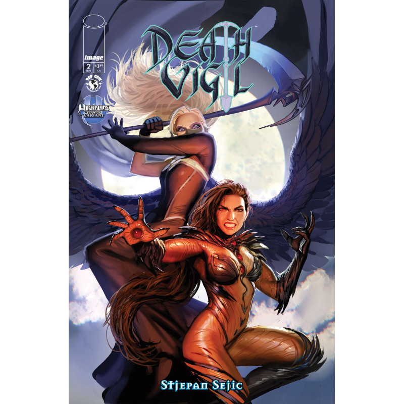 DEATH VIGIL (2026) 2 (OF 6) CVR B STJEPAN SEJIC WITCHBLADE TEAM UP VAR (MR)