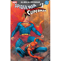 DF MARVEL/DC SPIDERMAN/SUPERMAN 1 MARCO CHECCHETTO COMICXPOSURE EXCLUSIVE Allocations may occur.