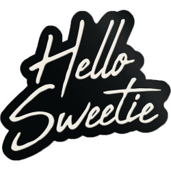 DOCTOR WHO HELLO SWEETIE ENAMEL PIN BADGE