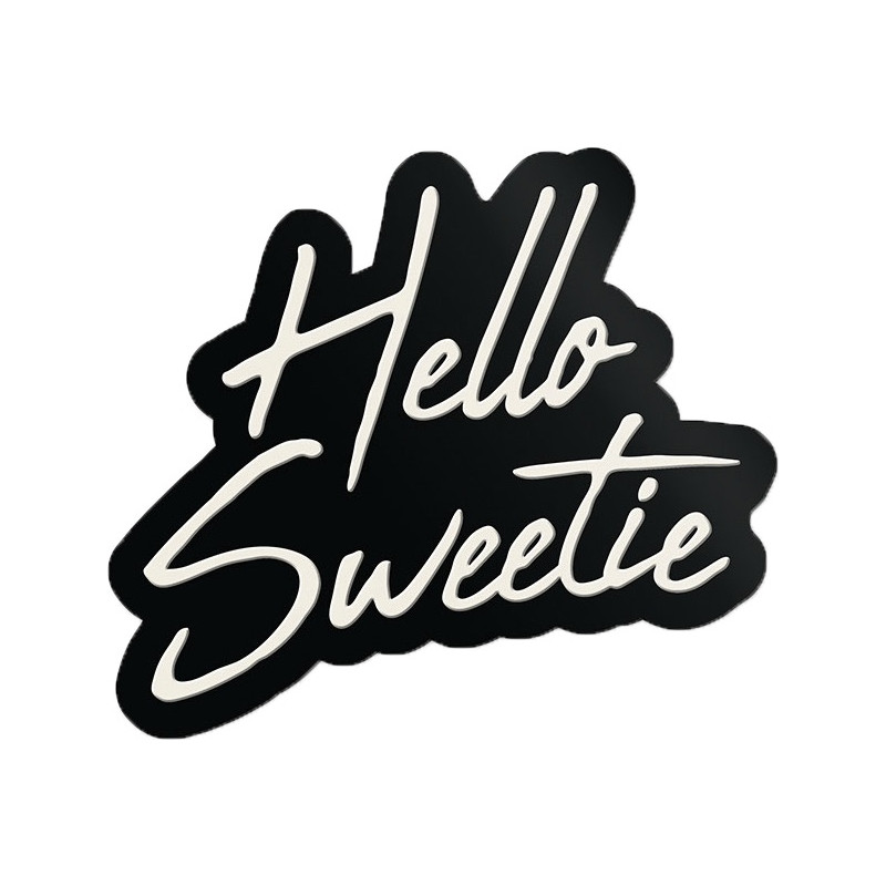 DOCTOR WHO HELLO SWEETIE ENAMEL PIN BADGE