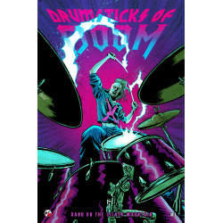 DRUMSTICKS OF DOOM BAND ON THE SILVER MOUNTAIN 1 (OF 3) CVR B 5 COPY DAVE CHISHOLM UNLOCK VAR