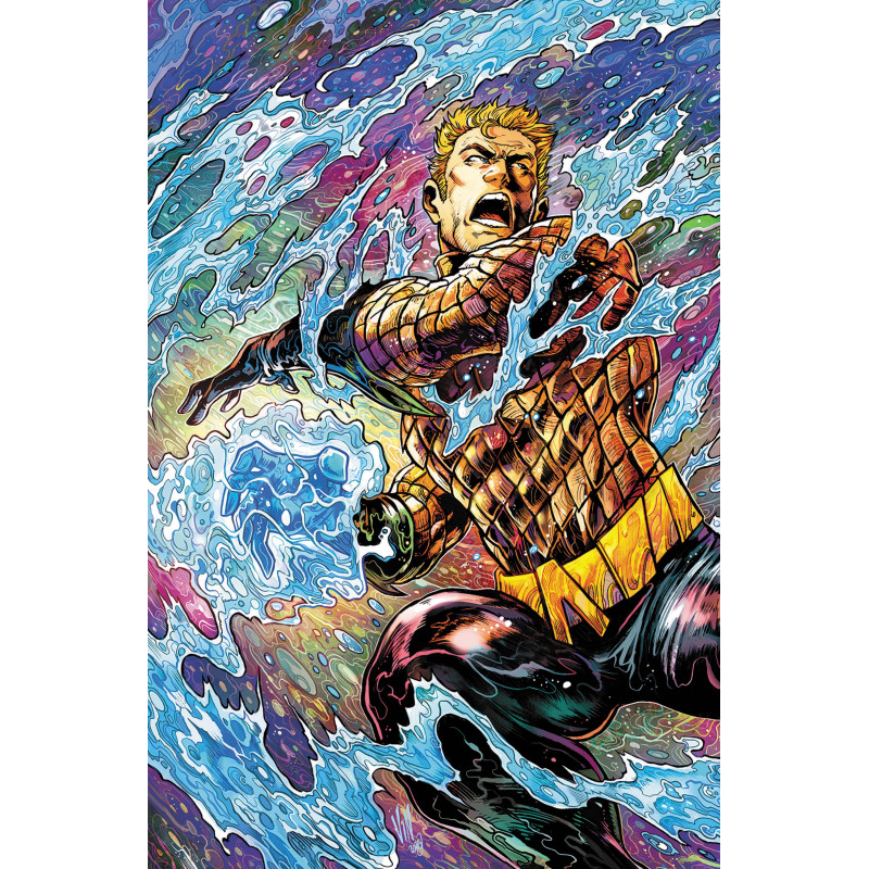 EMPEROR AQUAMAN 21 CVR C VINCENZO RICCARDI CARD STOCK VAR