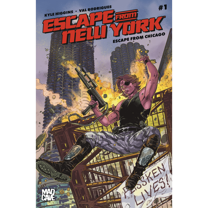 ESCAPE FROM NEW YORK ESCAPE FROM CHICAGO 1 CVR B DANICA BRINE VAR