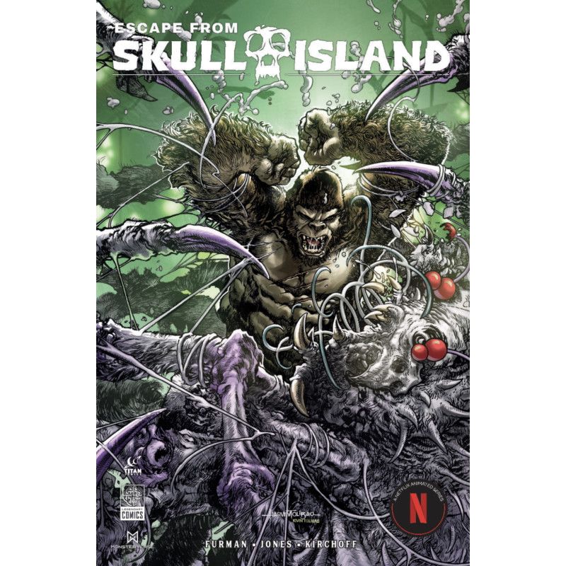 ESCAPE FROM SKULL ISLAND TP DIRECT MARKET EDITION HARVEY TOLIBAO CVR