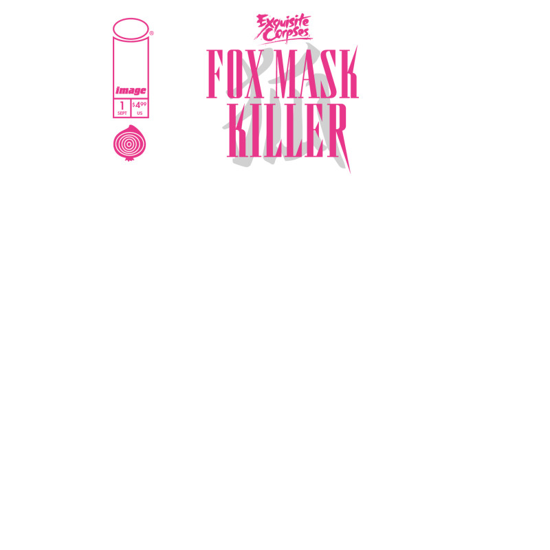 EXQUISITE CORPSES FOX MASK KILLER 1 (OF 5) CVR D BLANK SKETCH VAR (MR)