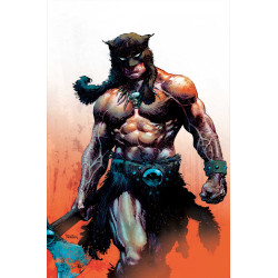FIRE AND ICE DARKWOLF 3 CVR F DAN PANOSIAN METAL PREMIUM VAR