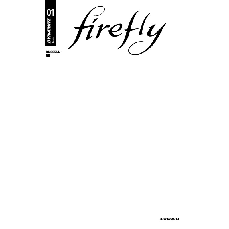 FIREFLY 1 CVR I BLANK AUTHENTIX VAR