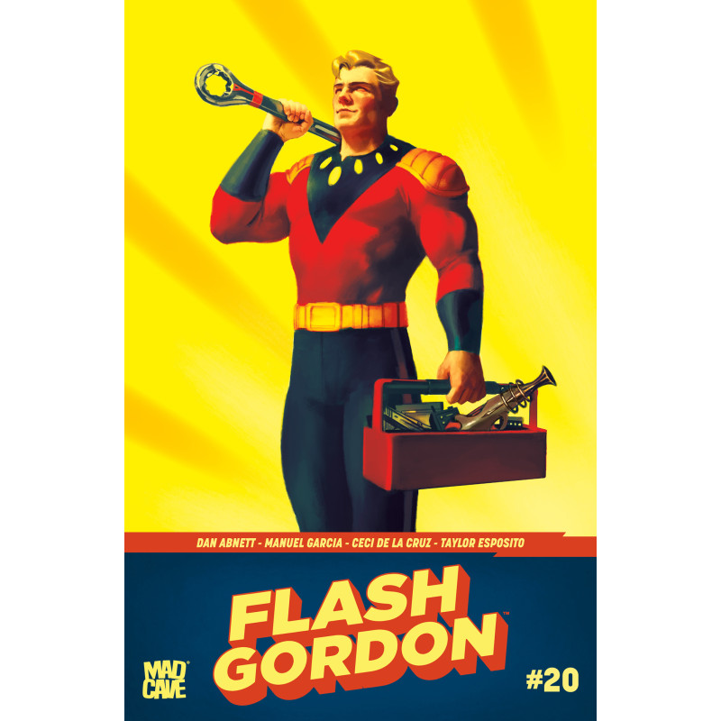 FLASH GORDON 20 CVR B MIGUEL MERCADO VAR