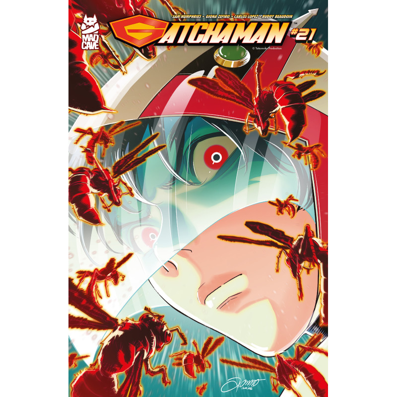 GATCHAMAN 21 CVR B ALESSIO ZONNO VAR