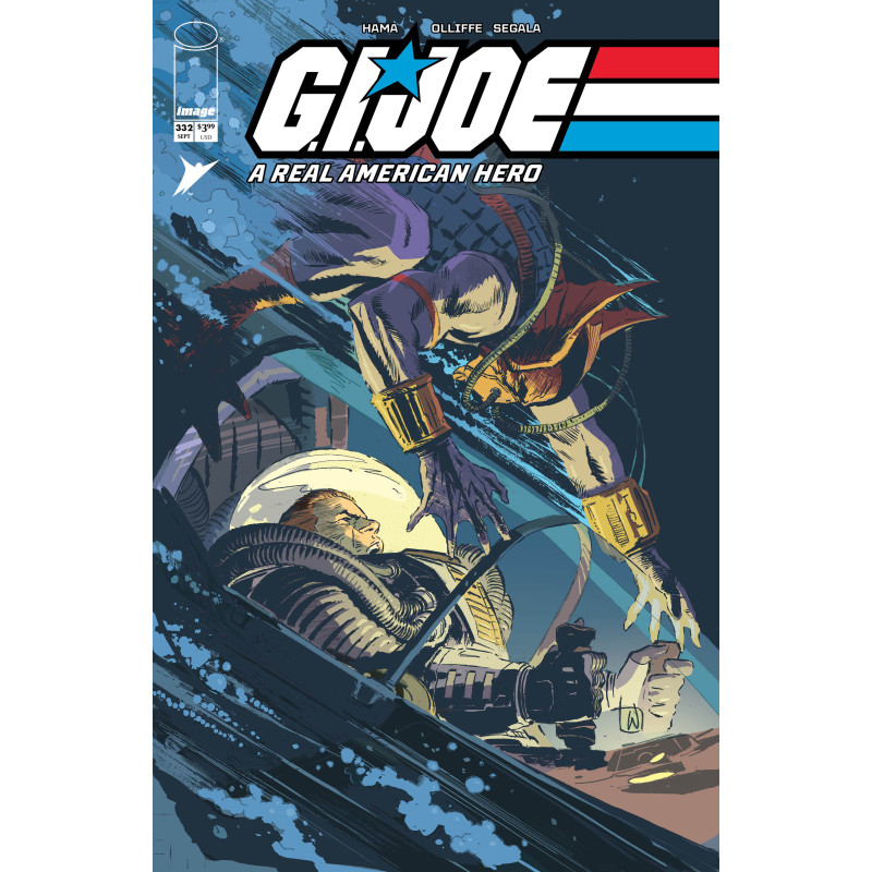 GI JOE A REAL AMERICAN HERO 332 CVR A LEE WEEKS & DAVE STEWART