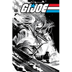 GI JOE A REAL AMERICAN HERO 332 CVR B LEE WEEKS B&W VAR
