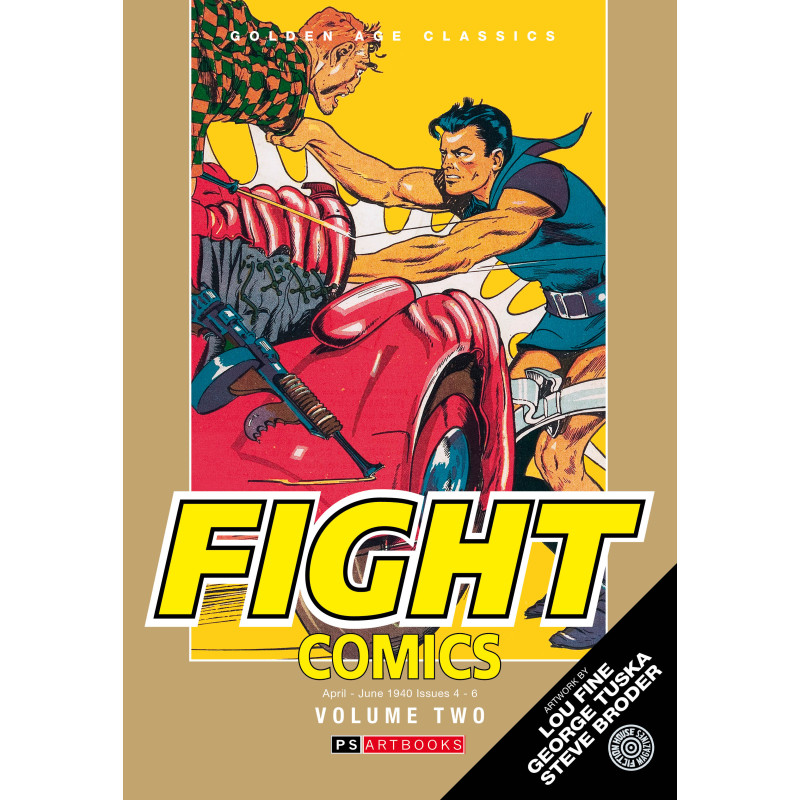 GOLDEN AGE CLASSICS FIGHT COMICS HC VOL 02 Previously Solicited thru Diamond Allocations May Occur
