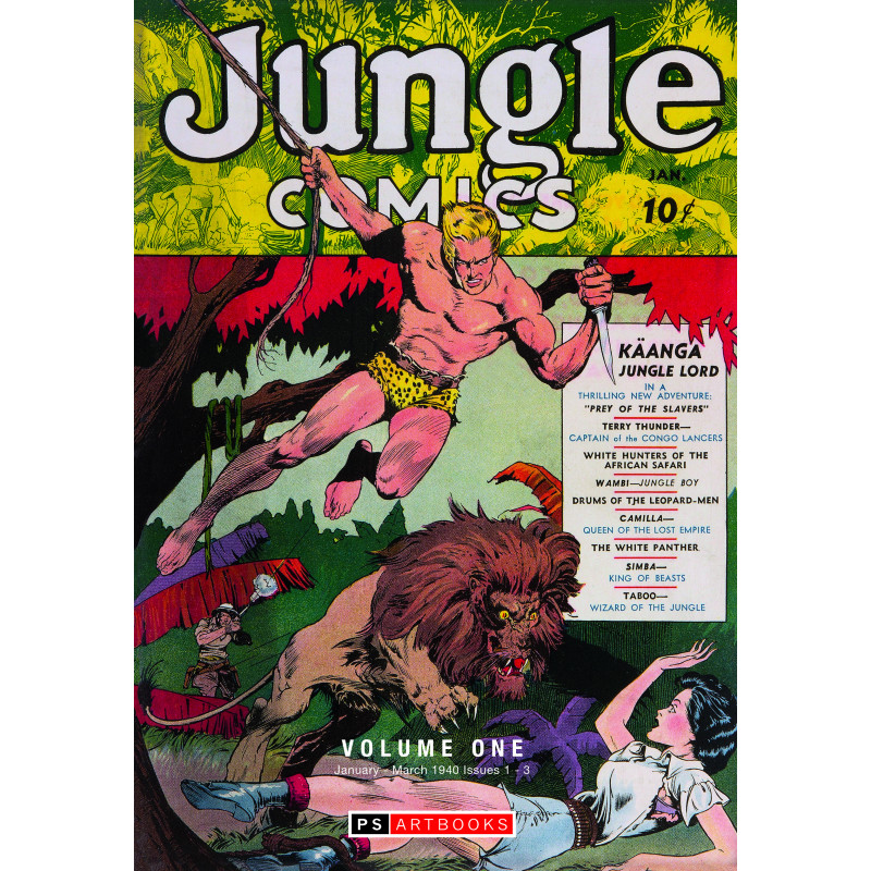 GOLDEN AGE CLASSICS JUNGLE COMICS HC VOL 01 Previously Solicited thru Diamond Allocations May Occur