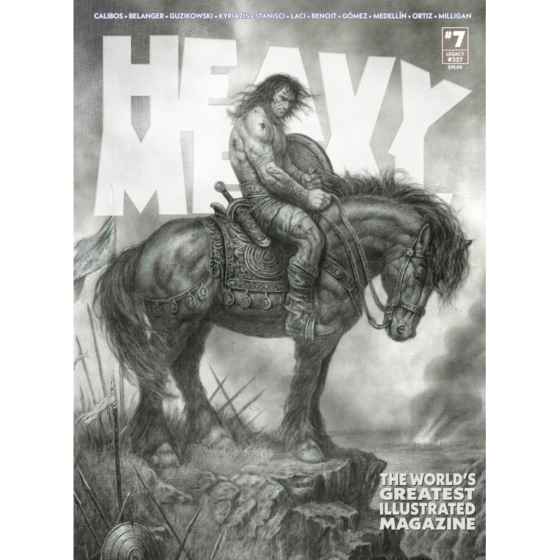 HEAVY METAL MAGAZINE 7 CVR B CALIBOS VAR