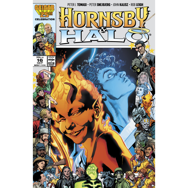 HORNSBY & HALO 16 CVR B BRYAN HITCH & BRAD ANDERSON GEIGER 25 ANNIVERSARY VAR