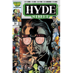 HYDE STREET 14 CVR C BRYAN HITCH & BRAD ANDERSON GEIGER 25 ANNIVERSARY VAR