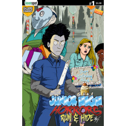 JUNIOR HIGH HORRORS RUN & HIDE 1 (ONE SHOT) CVR C ERIC KENT BIRTHDAY PARTY VAR