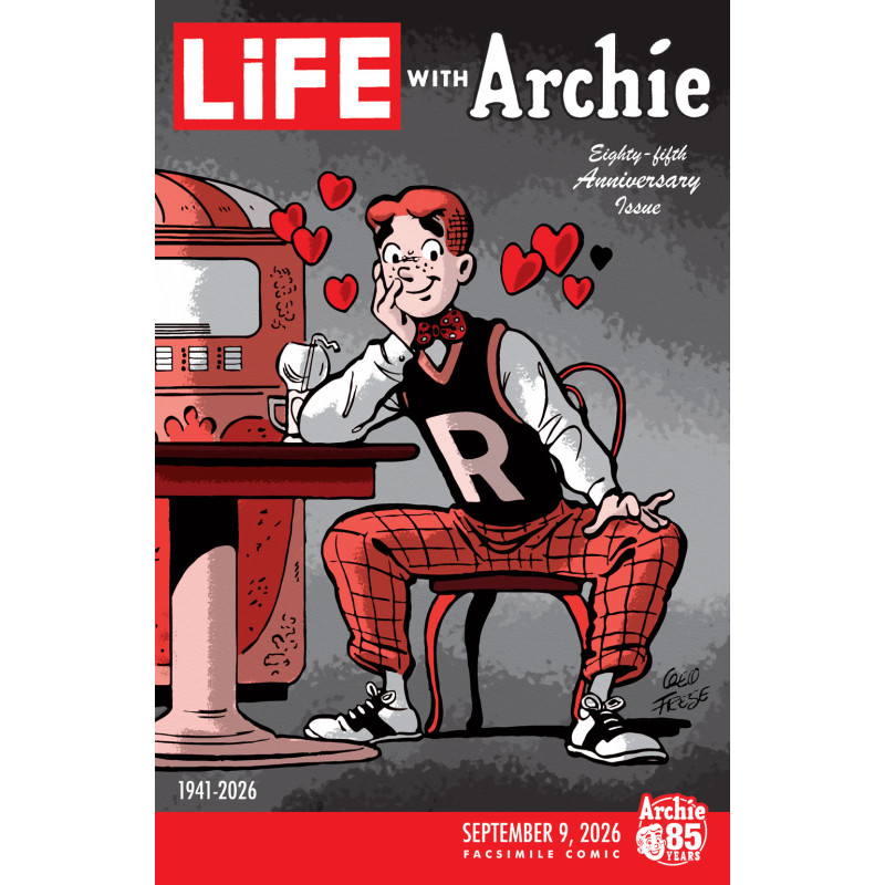 LIFE WITH ARCHIE 1 FACSIMILE CVR B GEORGE FRESE LIFE MAGAZINE VAR